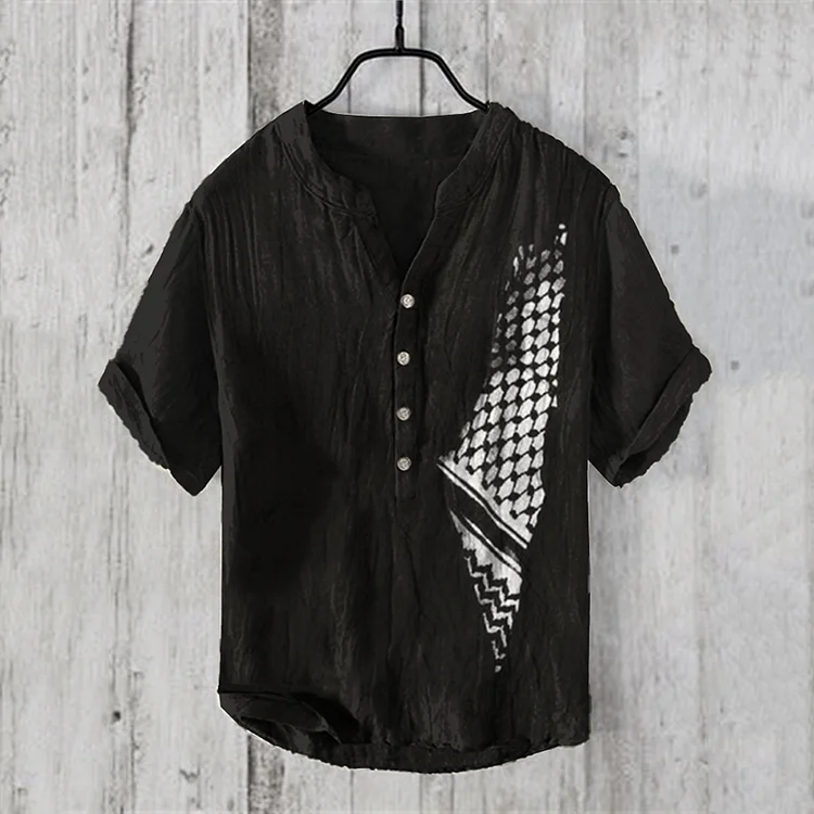 We Hope Peace Forever Flag Art Print V Neck Shirt