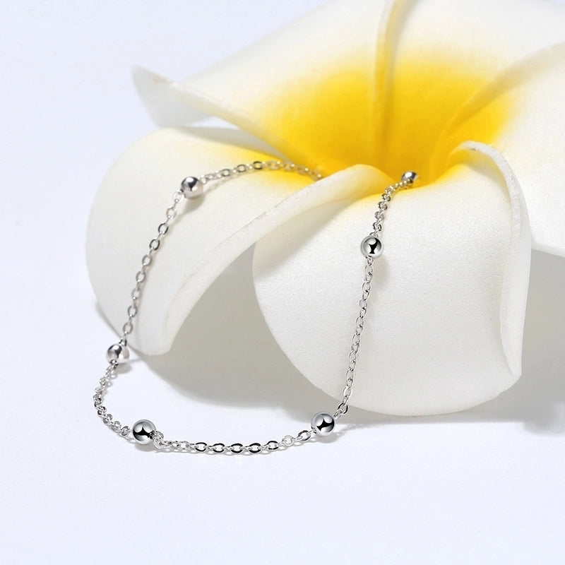 925 Sterling Silver Bracelets Hip-Hop Minimalist