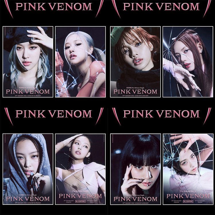 BLACKPINK PINK VENOM Album Poster