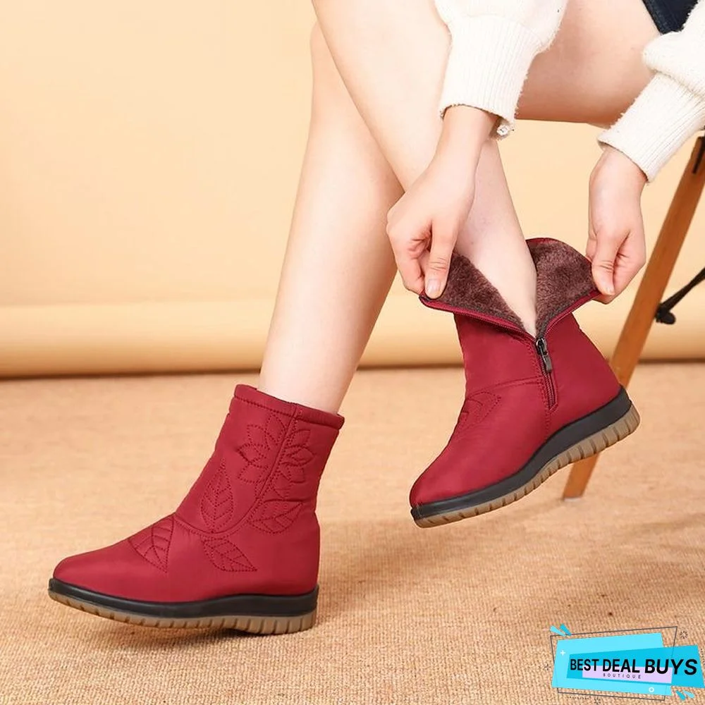 Women Boots Winter Shoes Women Plus Insole Snow Boots Fur Ankle Boots For Women Waterproof Winter Shoes