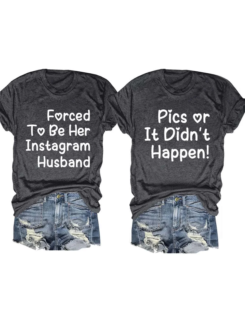 Forced to Be Her Instagram Husband T-Shirt