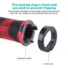 Bike Handlebar Grips Shock Absorbing Mountain Bicycle Grips for 22.2mm Handlebar