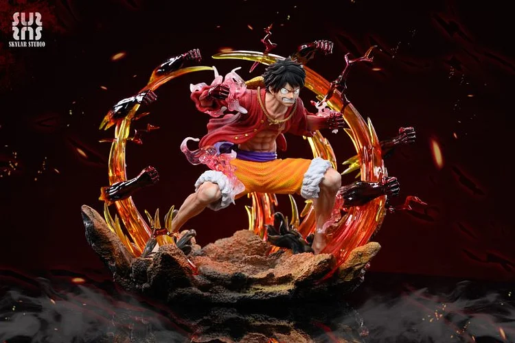 Skylar Studio - One Piece Classic Series Machine Gun Luffy POP Statue(GK)-