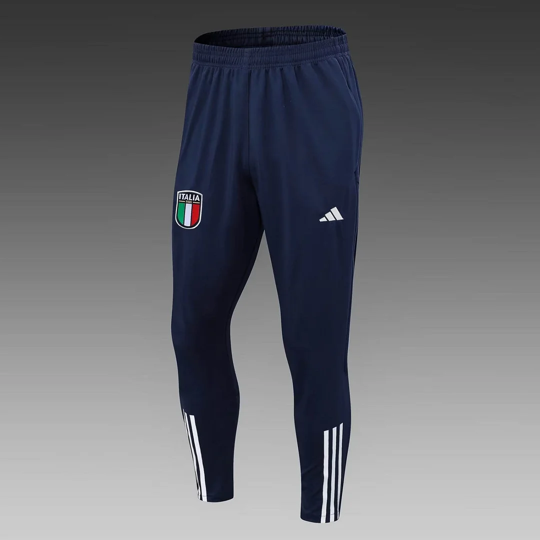 2023 Italy Half-Pull Training Suit Off-White Soccer Shirt