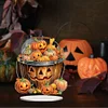 2D flache Halloween Kürbis Druck DIY Diamond Malerei Desktop Ornamente Dekor Kit