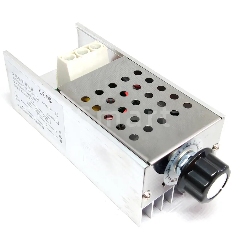 AC220V 10000W SCR Electronic Voltage Regulator Speed Controller Digital Display For Dimming Speed Thermostat Power supply module