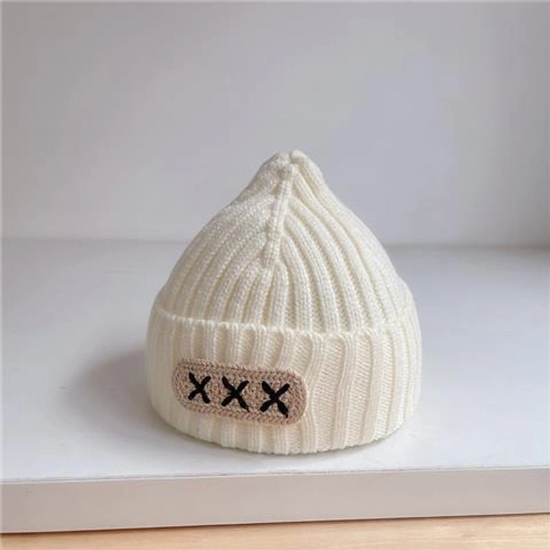 Baby Hat Autumn And Winter Boys And Girls Baby Knitted Wool Hat Cute Super Cute Baby Big Eyes Pullover Cap Trendy