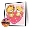 Diamond Painting -5D Full Round Drill Lion