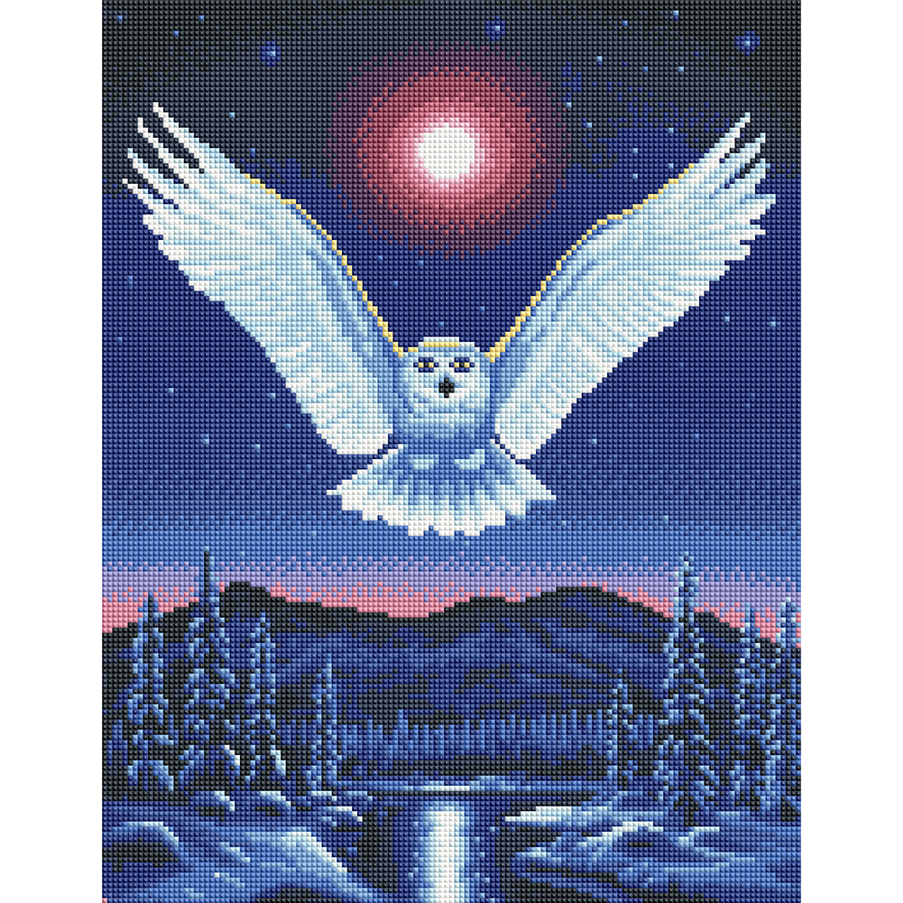 

Owl - Square Drill Diamond Painting - 40*50CM, 501 Original