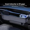 Car Seat Gap Storage Organizer Holder 10W USB Type-C Front Seat Console Side Pocket Wireless Charger Front Seat Side Storage Box