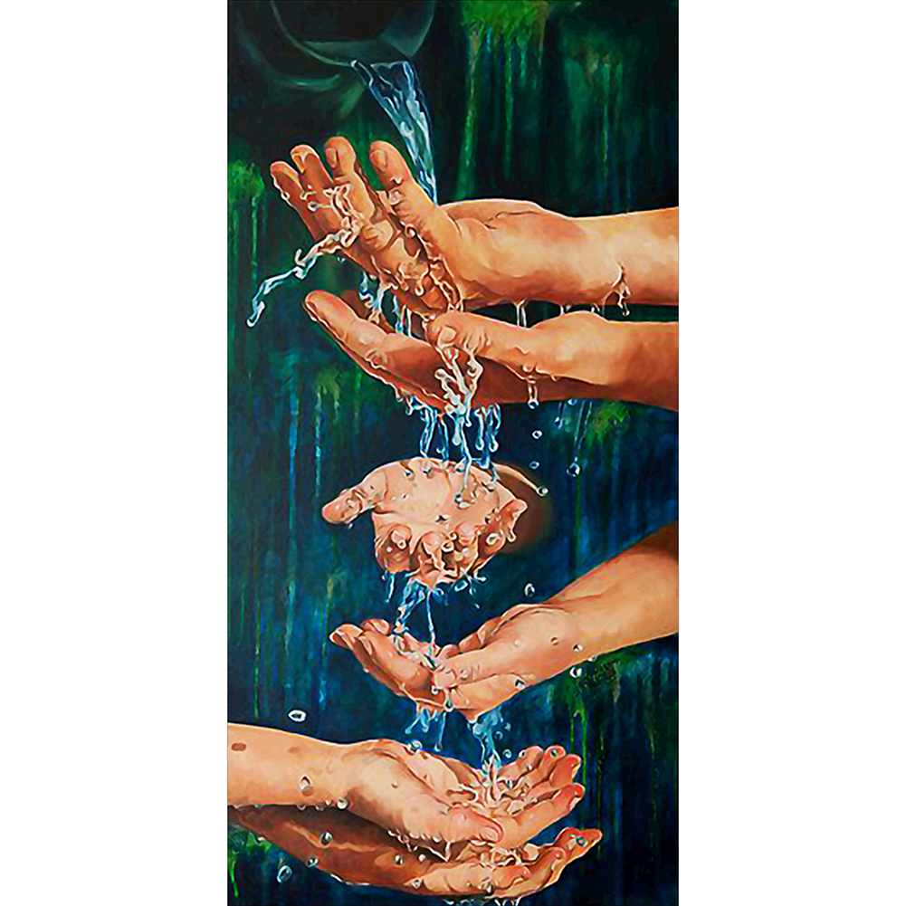 

45*85CM - Round Drill Diamond Painting - Hand, 501 Original