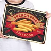 French Fries Fast Food - Vintage Metal Signs(16*12Inch) - Bar