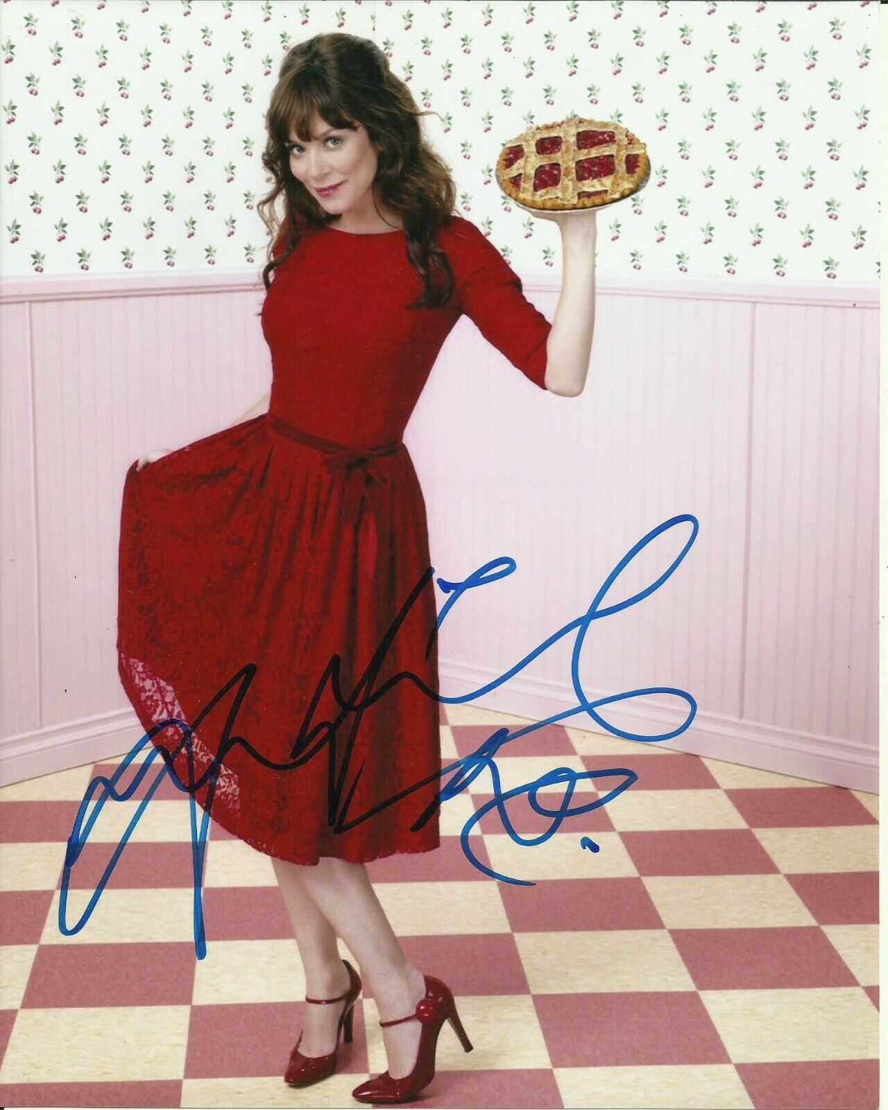 ANNA FRIEL SIGNED SEXY PUSHING DAISIES Photo Poster painting UACC REG 242 (2)