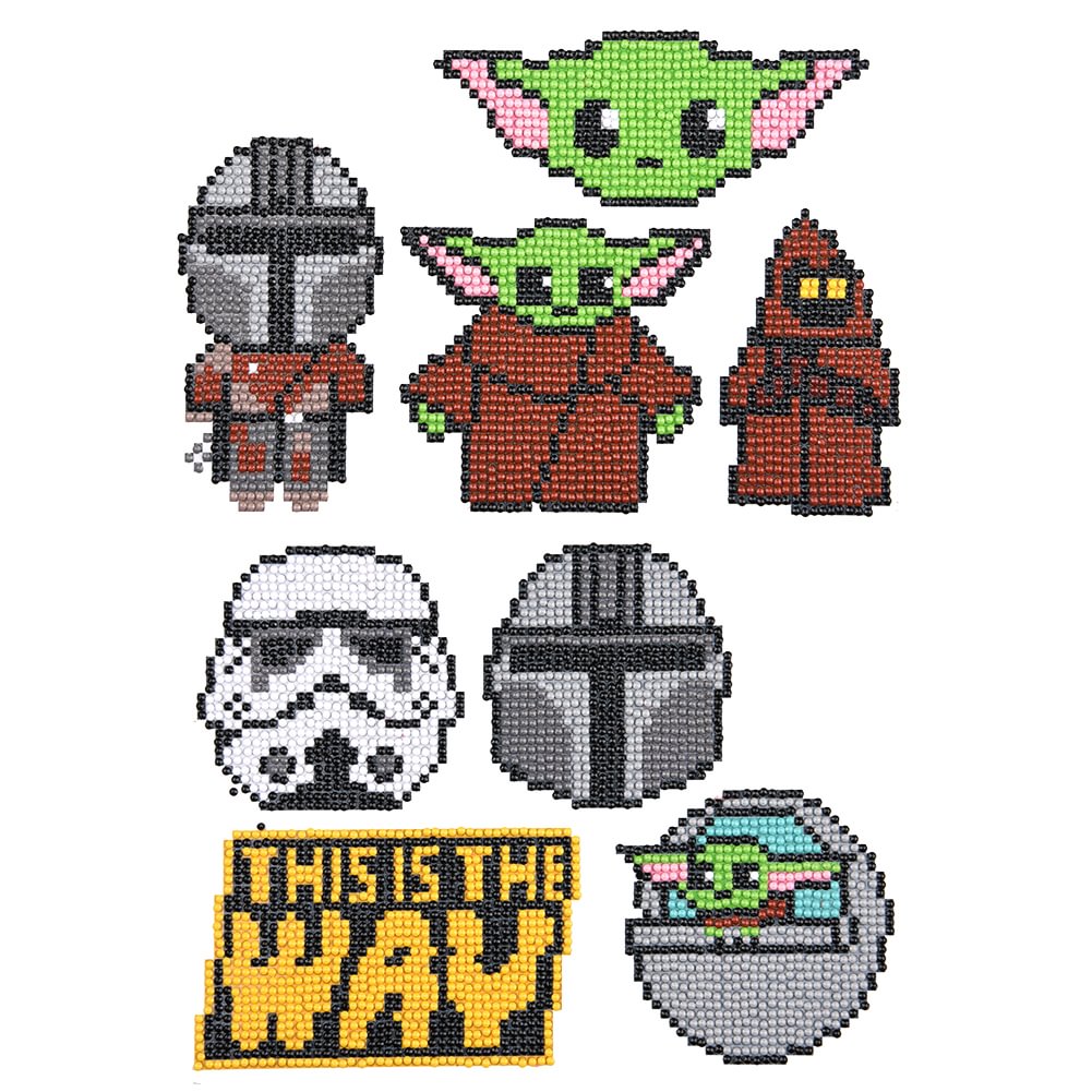 Diamond Painting Stickers Kits 5D DIY Cartoon Handmade Mosaic