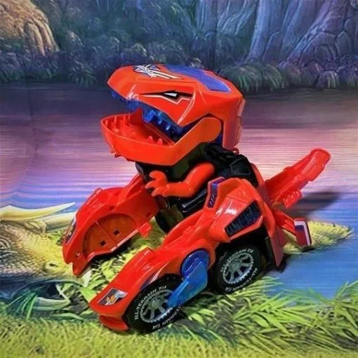 Early Christmas Sale – 49% OFF🎁LED DINOSAUR TRANSFORMATION CAR TOY