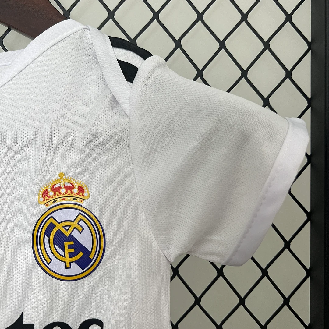 24/25 Real madrid Home Baby Size 9-12 Football Shirt Thai Quality