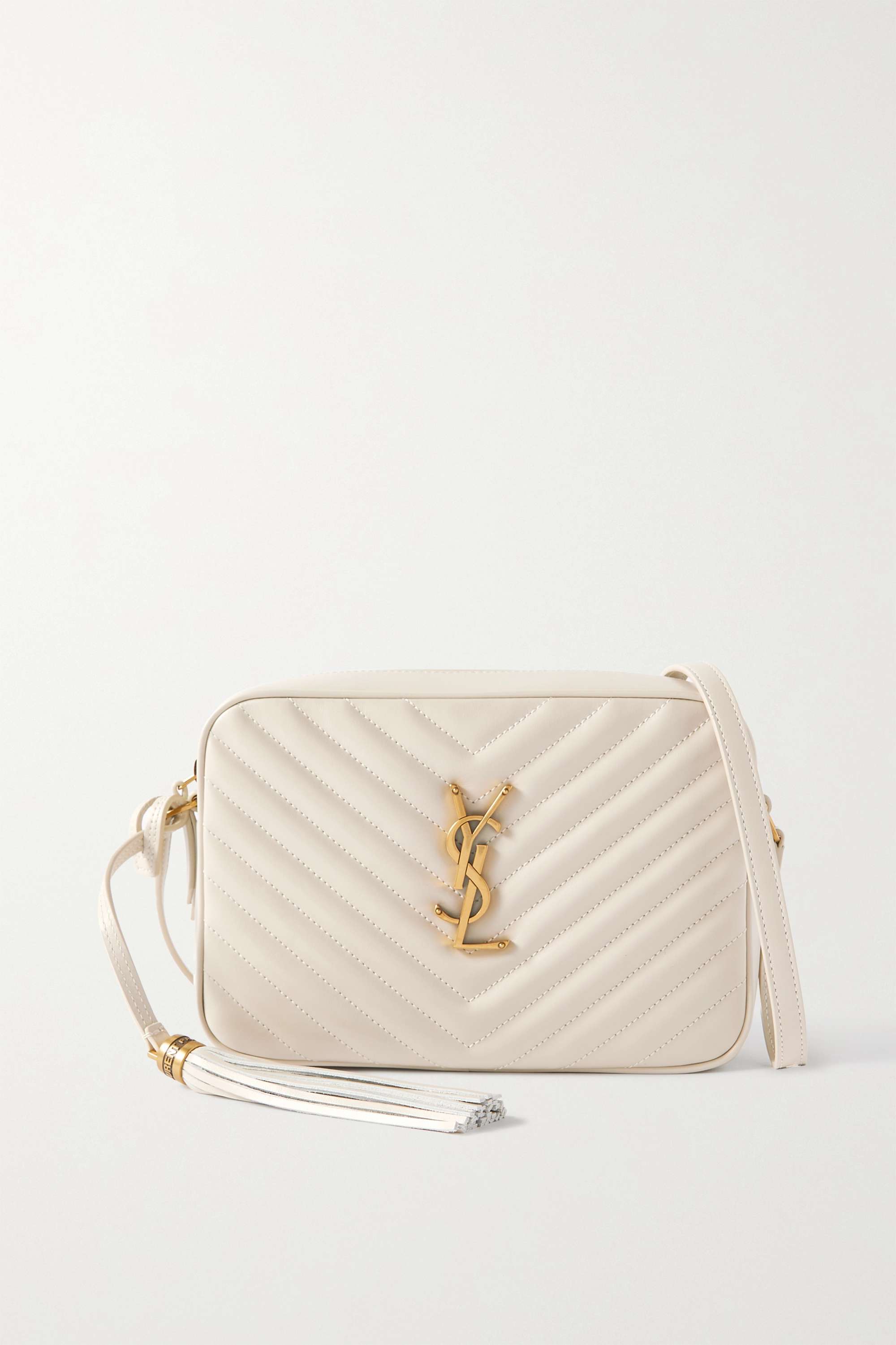 SAINT LAURENT Lou medium quilted leather shoulder bag