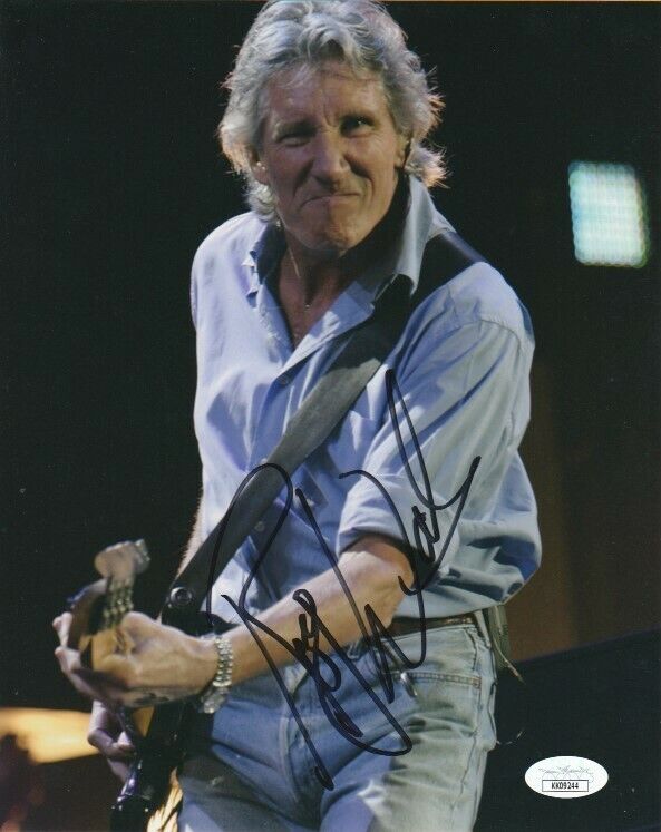 *WOW* AWESOME ROGER WATERS SIGNED 8x10 Photo Poster painting! PINK FLOYD JSA COA EXACT PROOF!