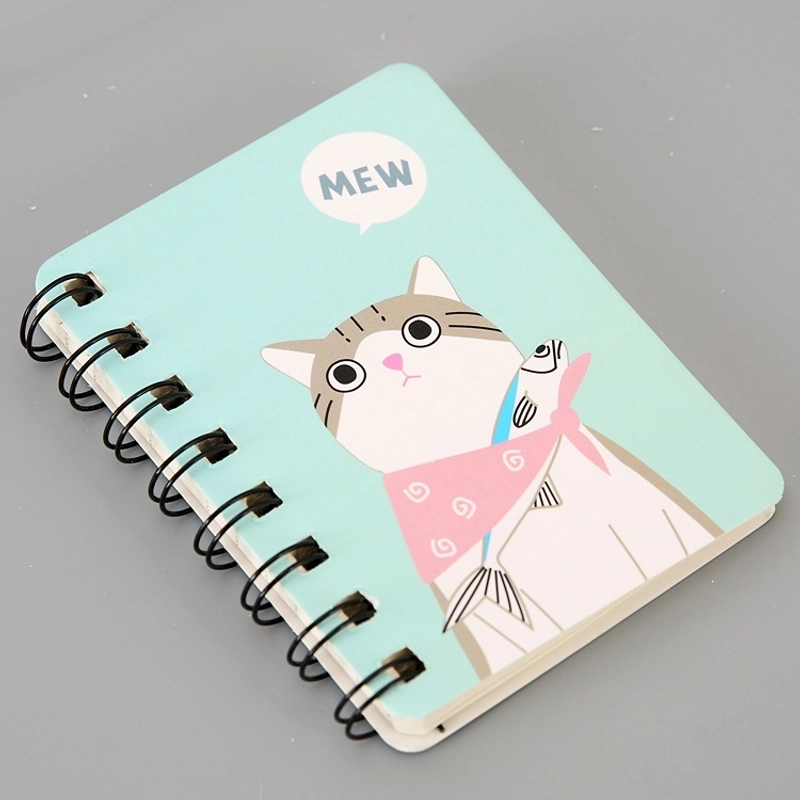 1 Piece Cartoon School Paper Preppy Style Loose Spiral Notebook