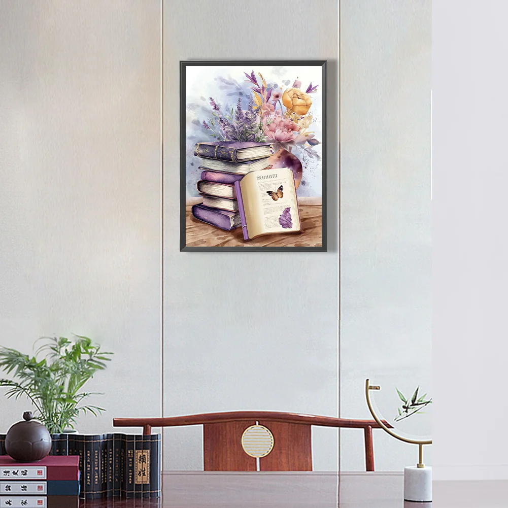 Diamond Painting - Full Round Drill - Lavender(30*40cm)