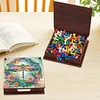 Diamond Painting Dragonfly Notecard Box Gem Art Sticky Note Holder for DIY Art
