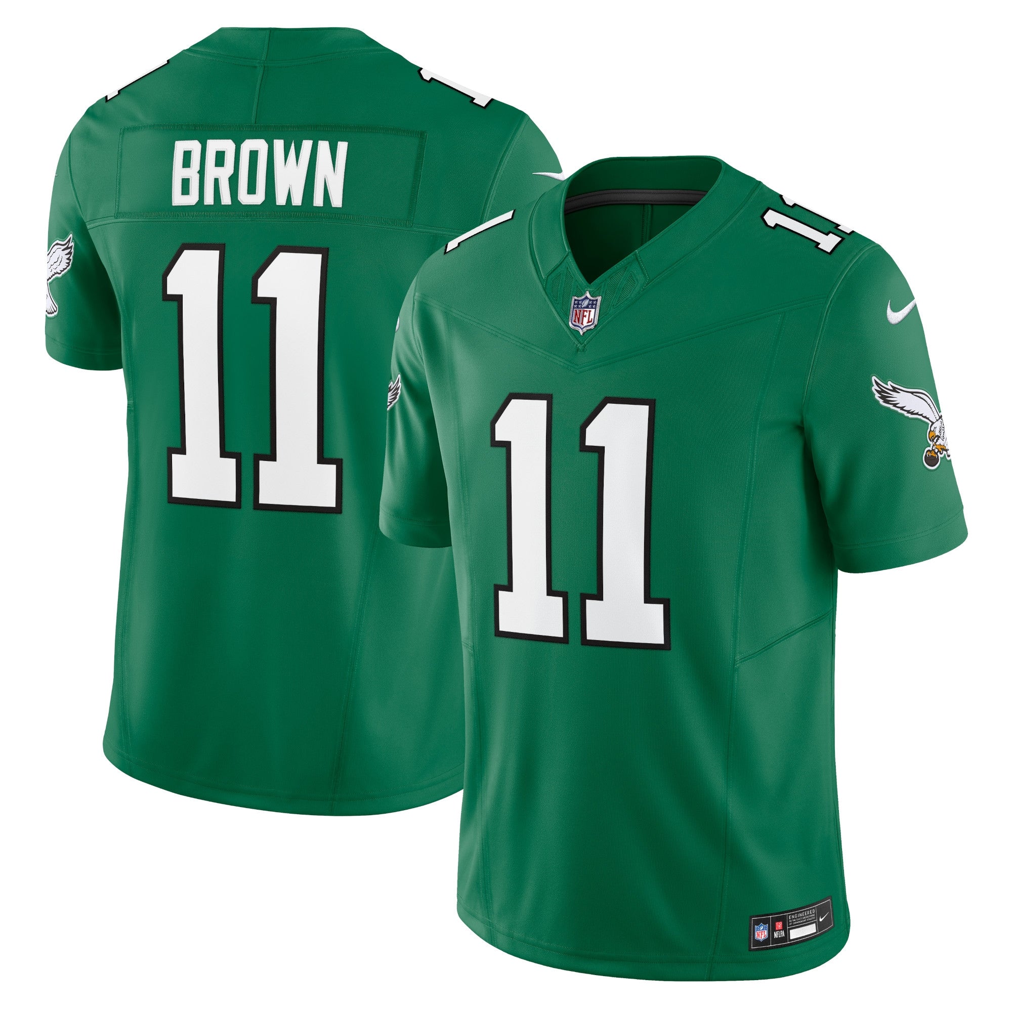 A.J. Brown Philadelphia Eagles Nike Vapor F.U.S.E. Limited Jersey - Kelly Green mysite