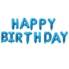 16" HAPPY BIRTHDAY Aluminum Film Letters Balloons Birthday Party Celebration Decors