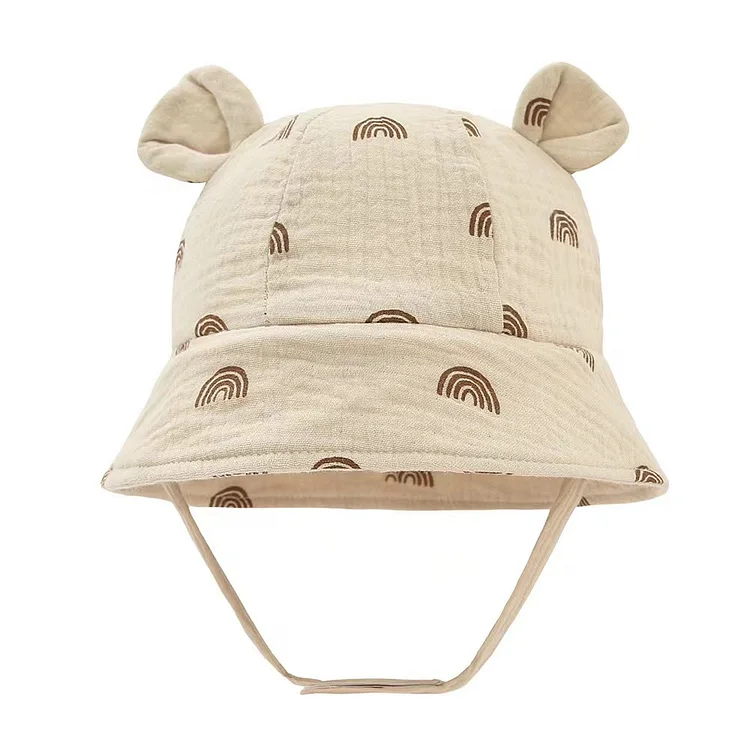 Baby Cute Print Soft Bucket Hat