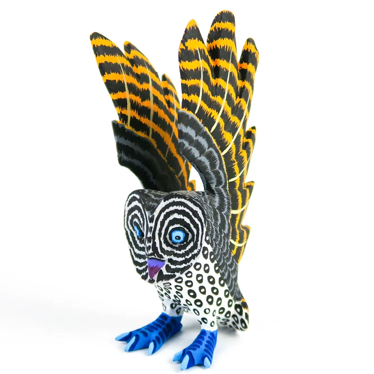 Barn Owl - Oaxacan Alebrije Wood Carving
