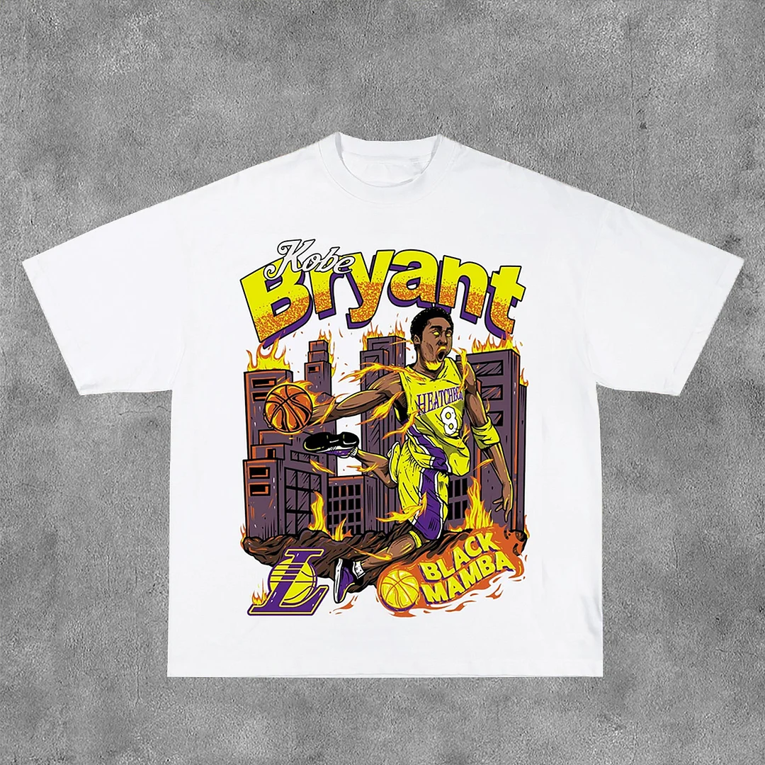 Kobe Legend Print Short Sleeve T-Shirt