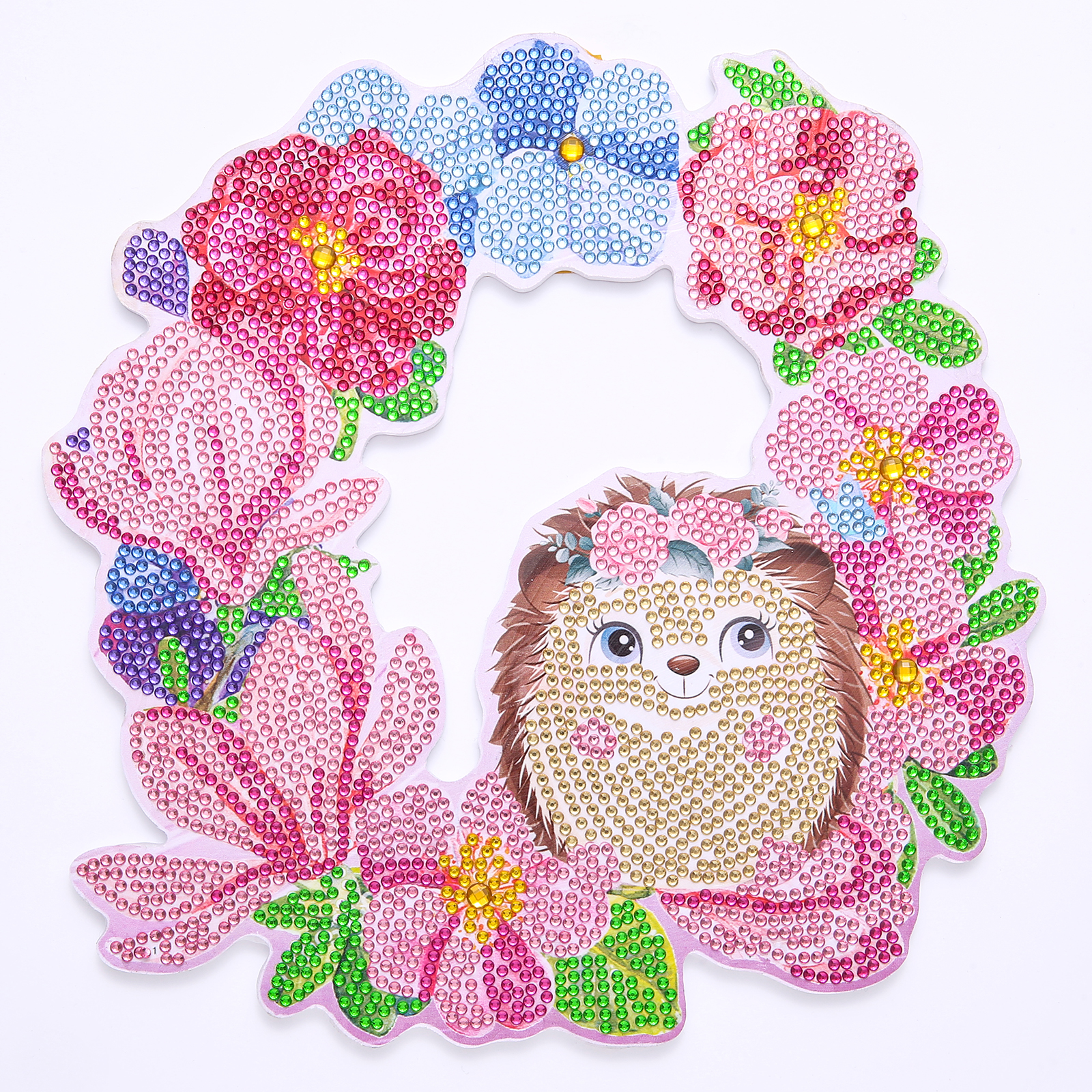 

Hedgehog Wreath - 5D DIY Craft Decoration - 23*23CM, 501 Original
