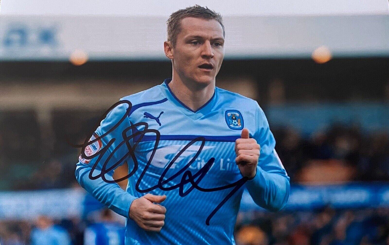 Gary McSheffrey Genuine Hand Signed Coventry City 6X4 Photo Poster painting