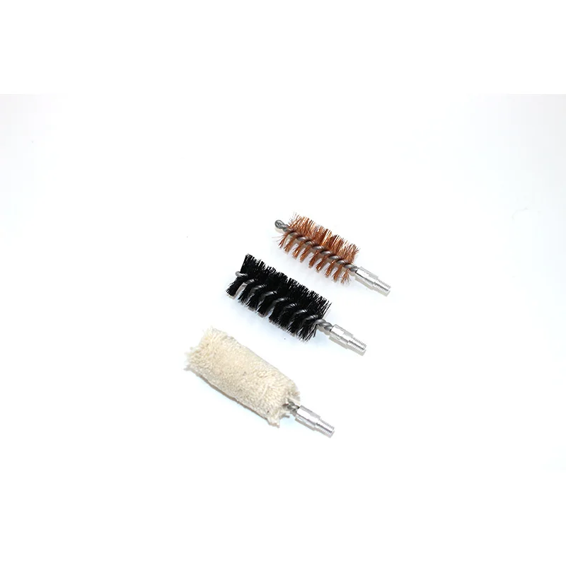 Shotgun Cleaning Kit 6PCS with Aluminum Rods and Nylon Brush and Bronze Bore Brush and Cotton Mop for 12ga,20ga,410ga rifles