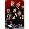 James bond no time to die Movie - Panneaux en &eacute;tain m&eacute;tallique(20*30cm/30*40cm)