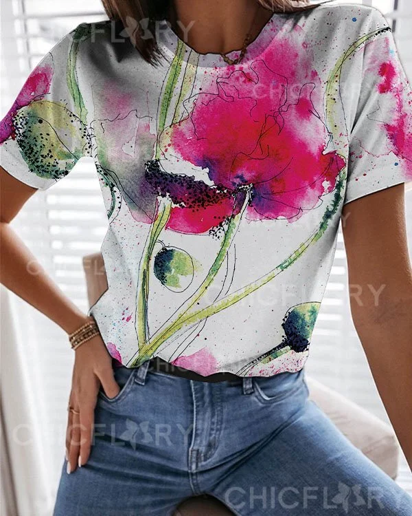 Women's Floral Top