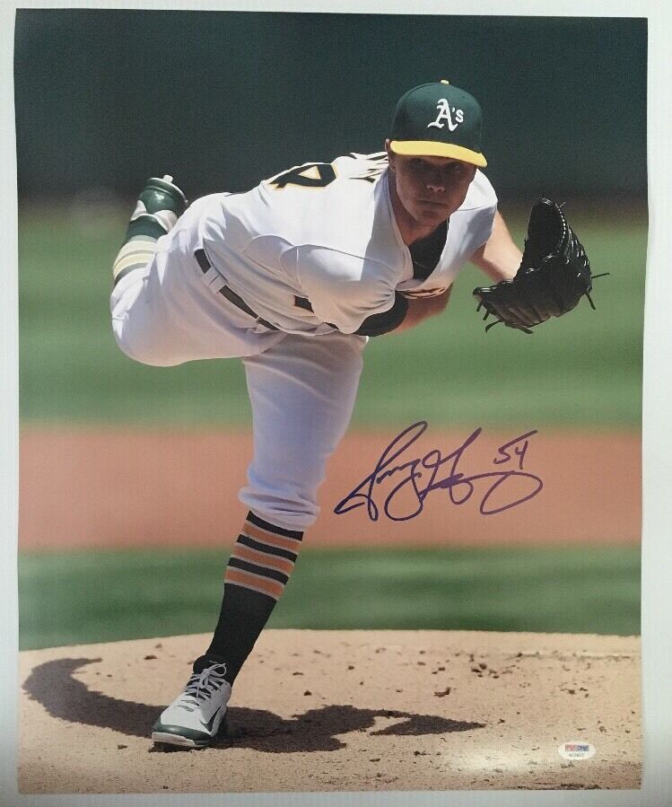 Sonny Gray Signed Autographed 16x20 Photo Poster painting Oakland Athletics PSA/DNA COA 3