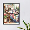 Diamond Painting-DIY Full Round Drill Cat(40*50CM)