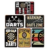 6pcs - Vintage Metal Signs(12*16Inch)
