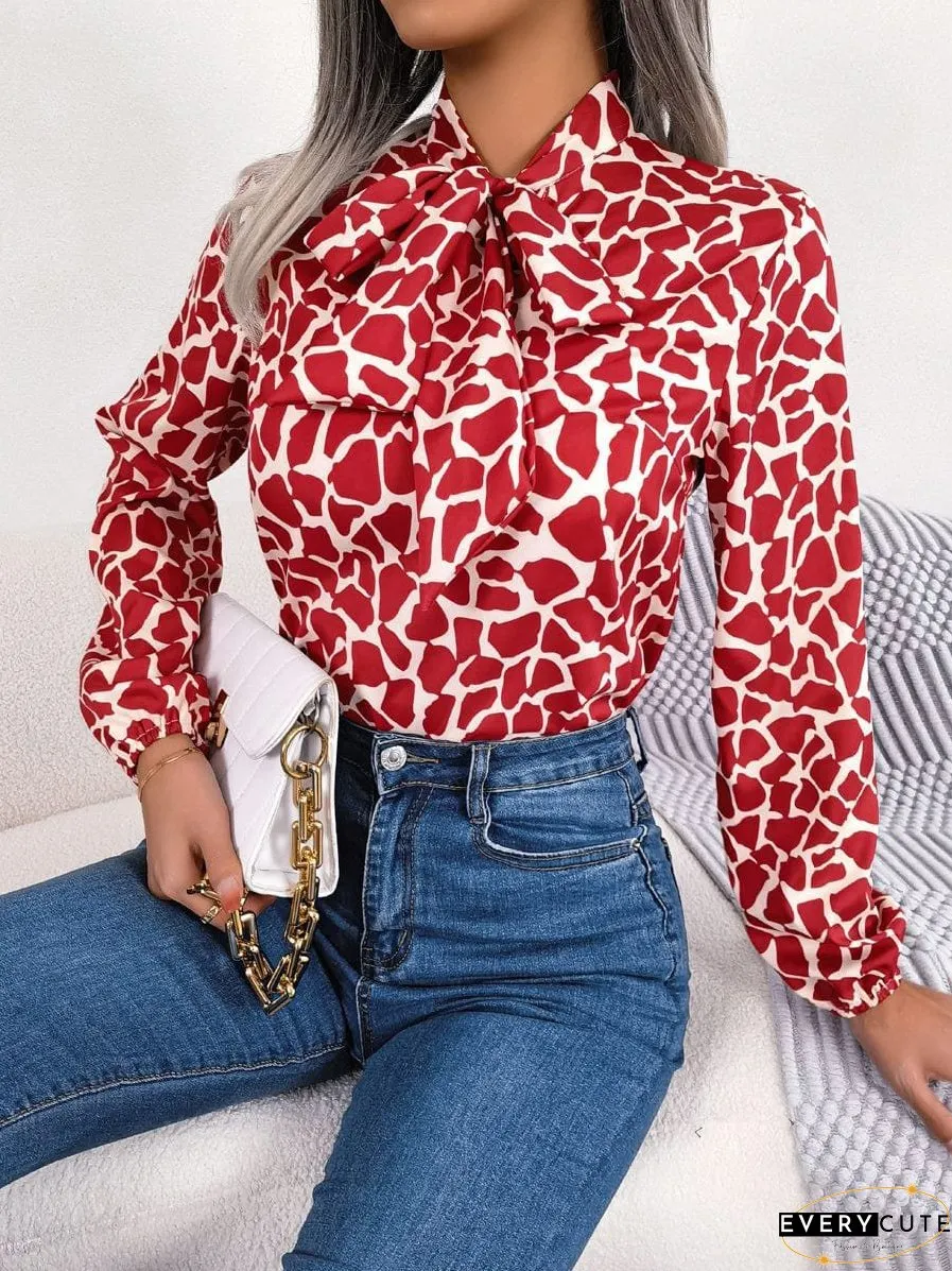 Pink Color Block Long Sleeve Sweatshirt