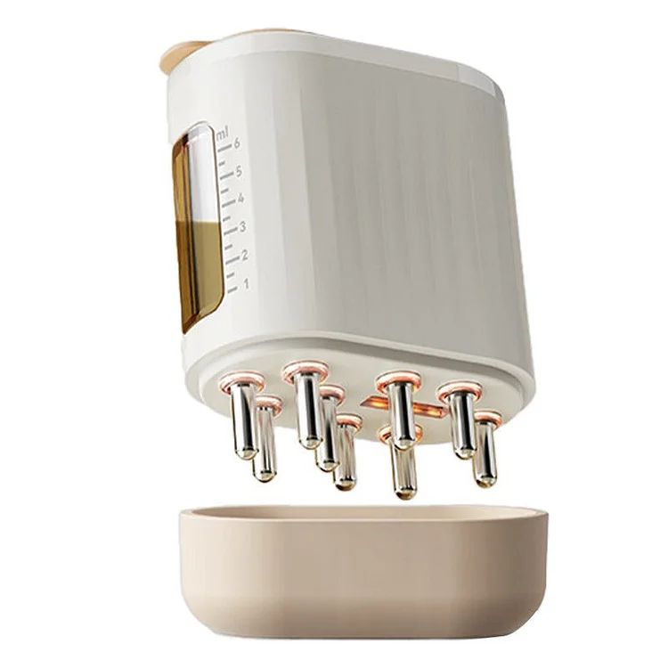 Soothe Sculpt Hair Care Aid - 2 In 1 Electric Scalp Massager And Applicator Hair Oil Scalp  Brush For Hair Treatment Growth