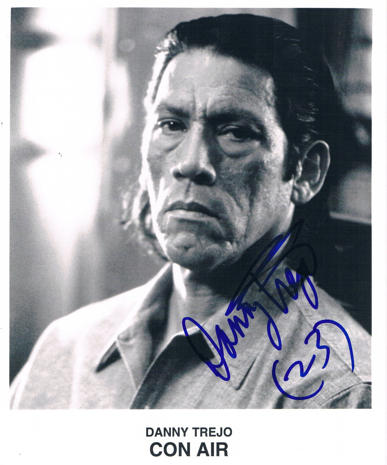 Danny Trejo 1944- genuine autograph 8x10