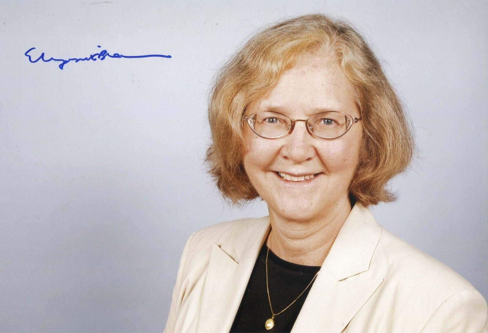 Elizabeth Blackburn BIOLOGY NOBEL PRIZE autograph, signed Photo Poster painting