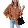 Women's Corduroy Shirt Jacket