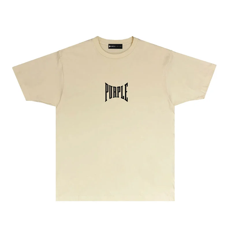 Purple 2023 new fashion T-shirt short sleeves