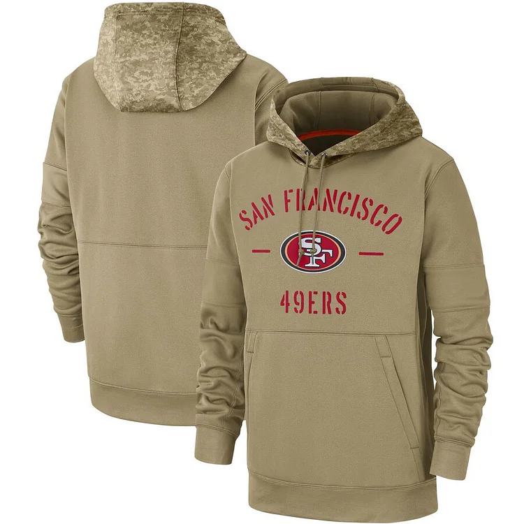 San Francisco 49ers Salute to Service Hoodie at Hiphopee