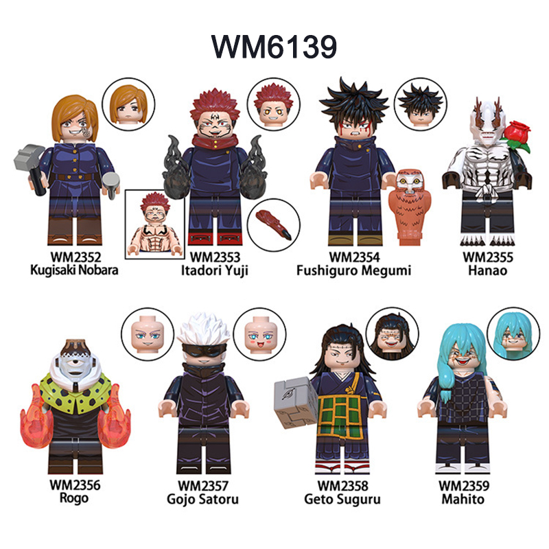Single-Sale The Jujutsu Kaisen Set rebuildvenus