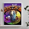 >SALE<5D DIY Full Round Drill Diamond Painting Zombie Bride Kit Home Decoration50x60cm