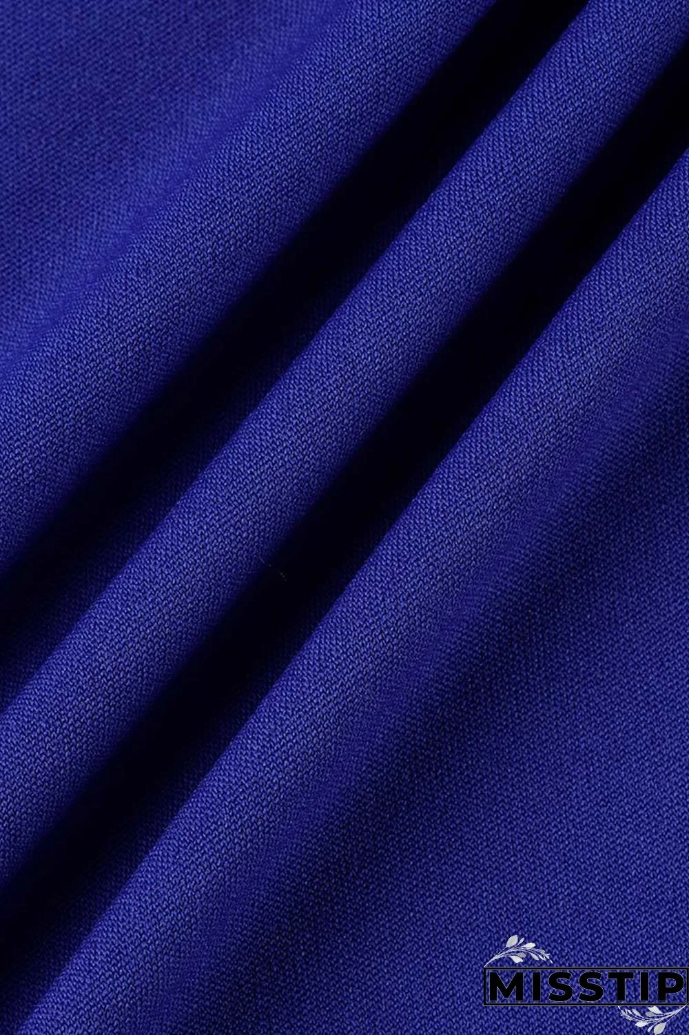 Blue Fashion Casual Solid Basic O Neck Short Sleeve Two Pieces