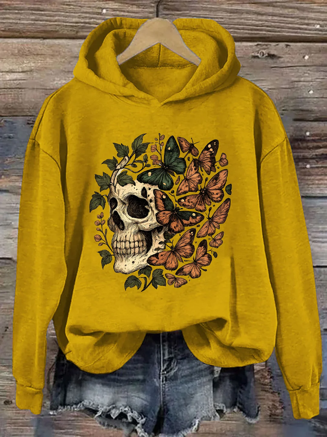 Skull & Butterflies Hoodie