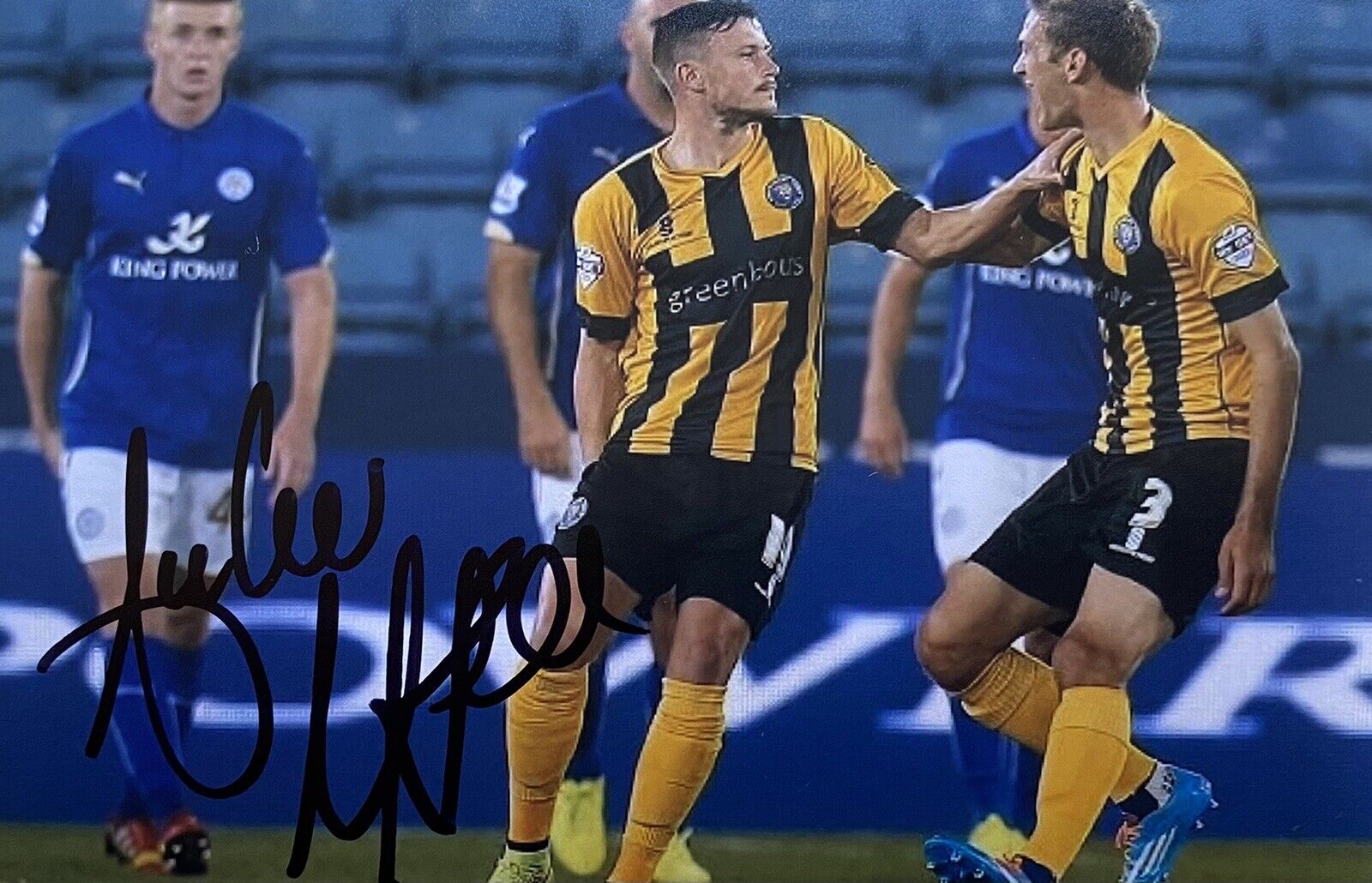 Andrew Mangan Genuine Hand Signed Shrewsbury Town 6X4 Photo Poster painting